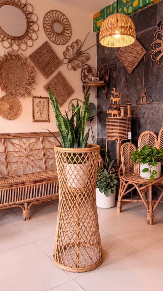 Rattan Basketwork & Décor