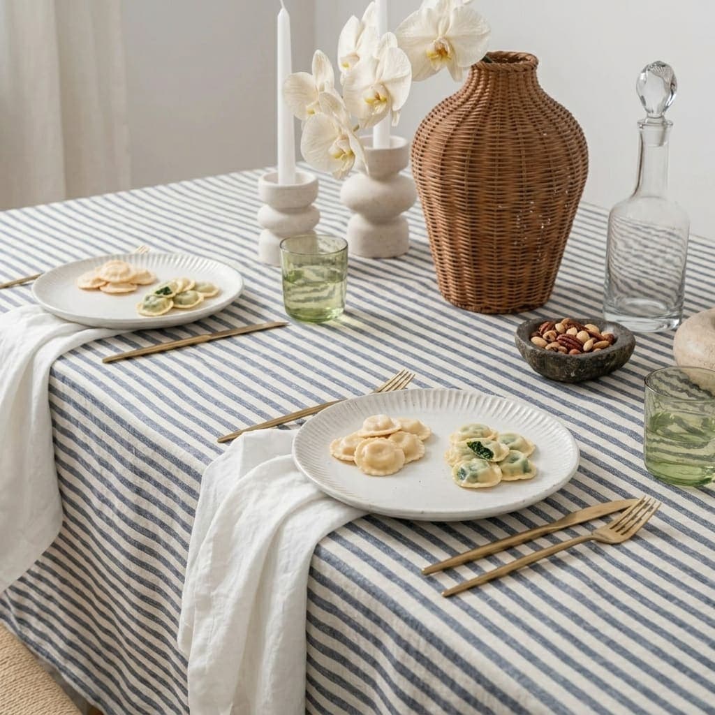 Table Linen (Cotton-Linen / Flax Blend)