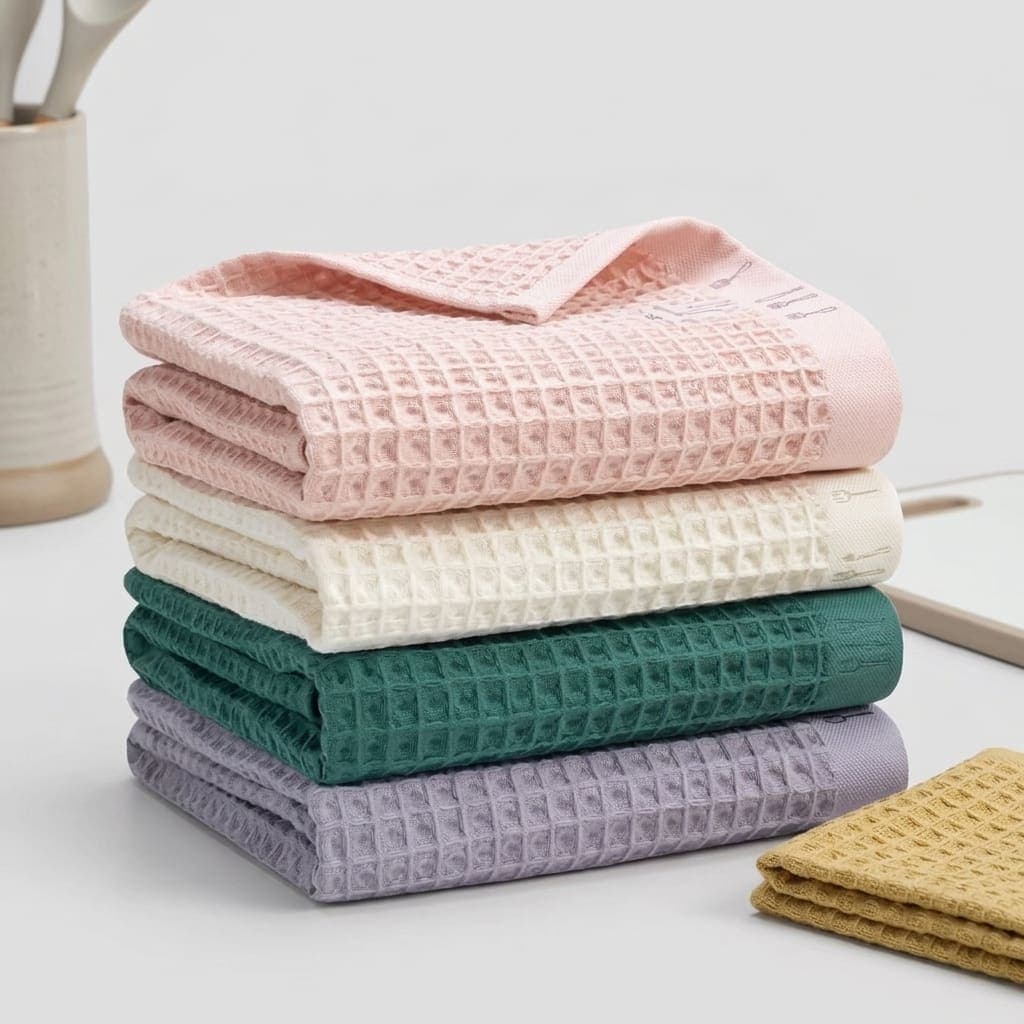 Kitchen Towels & Dish Cloths (Waffle / Plain Weave)